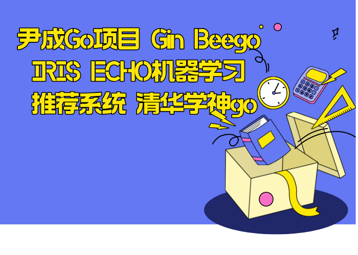 尹成Go项目 Gin Beego IRIS ECHO机器学习 推荐系统 清华学神go